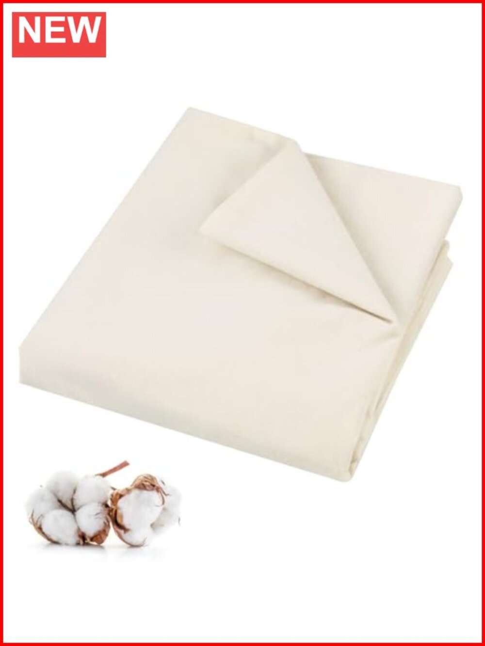 100% Cotton Muslin Fabric 63 In x 2 Yards Unbleached Sewing Crafts Material
